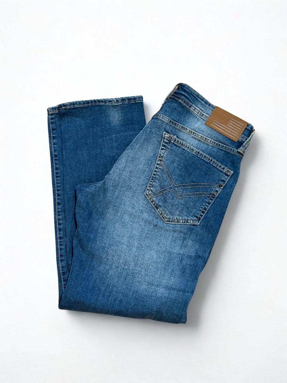 William Rast Men's Straight Leg Blue Jeans Size 32x30 - Picture 4 of 8